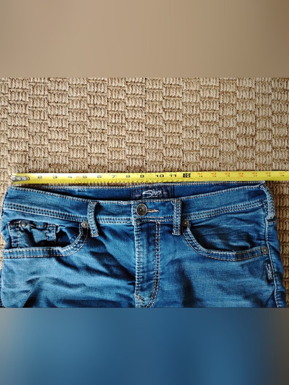 Men's Grayson Silver jeans SZ 33x32 - Picture 10 of 14